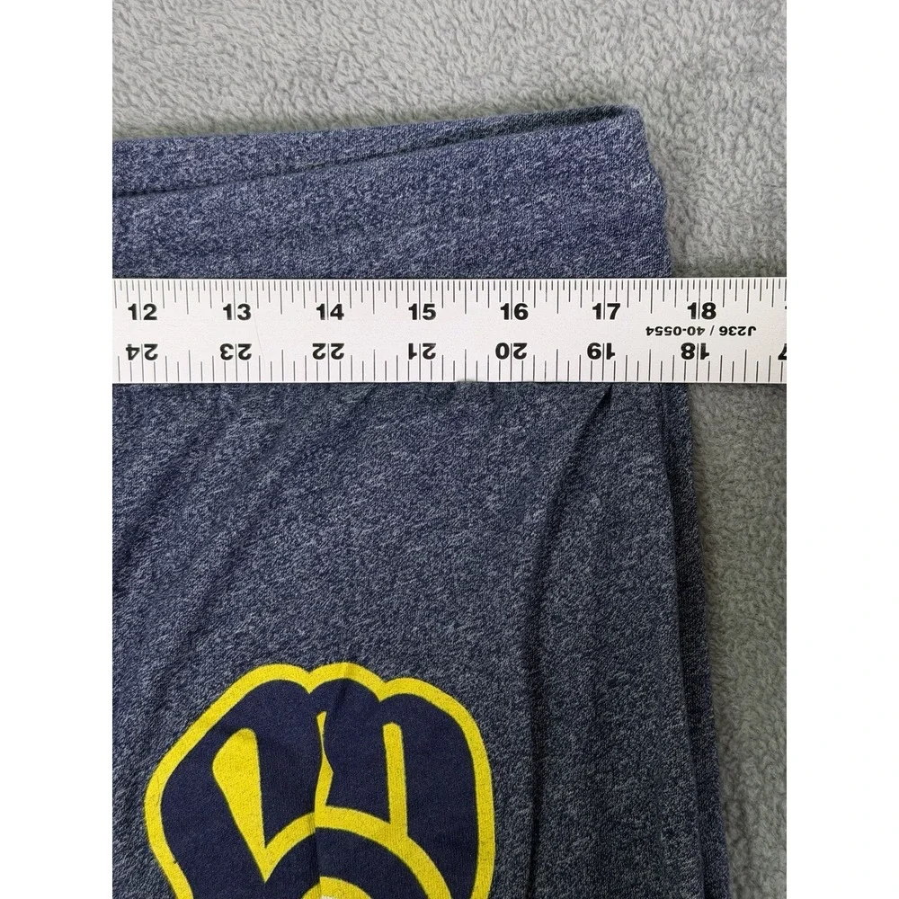 Concepts‎ Sports Pants Mens XL Blue Milwaukee Brewer Loungewear Sleep Drawstring